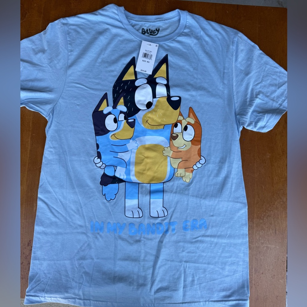 Bluey Family Graphic T-Shirt